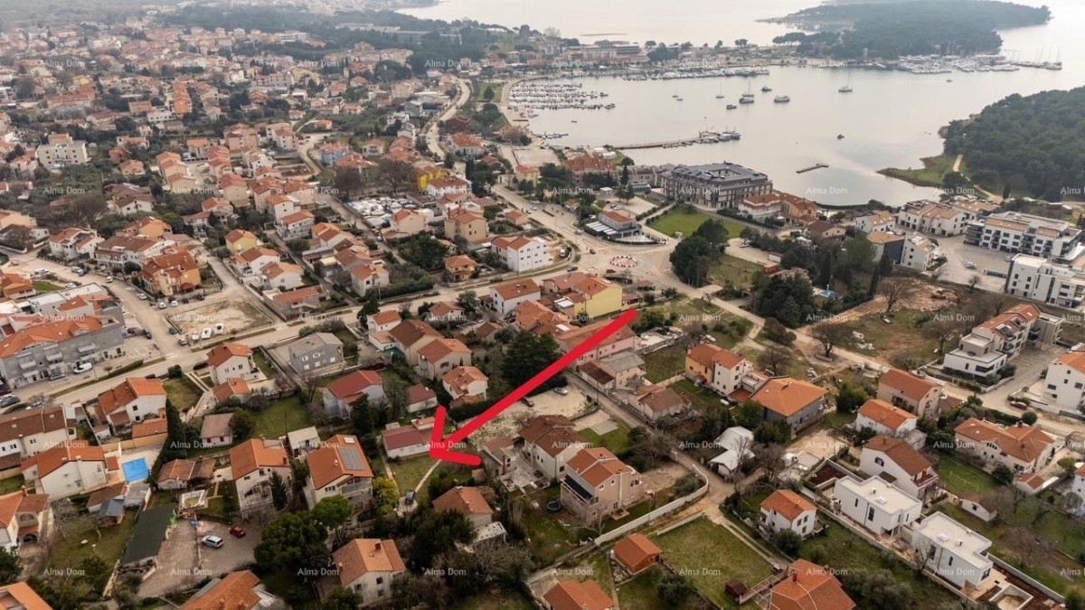 Eksluzivno! Građevinsko zemljište sa projektom – 6 stanova, 300 m od mora, Medulin! 4