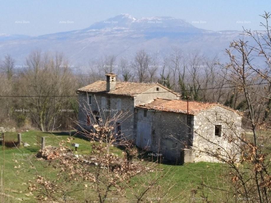 Istrian estate with a view of Učka in Kršan 5