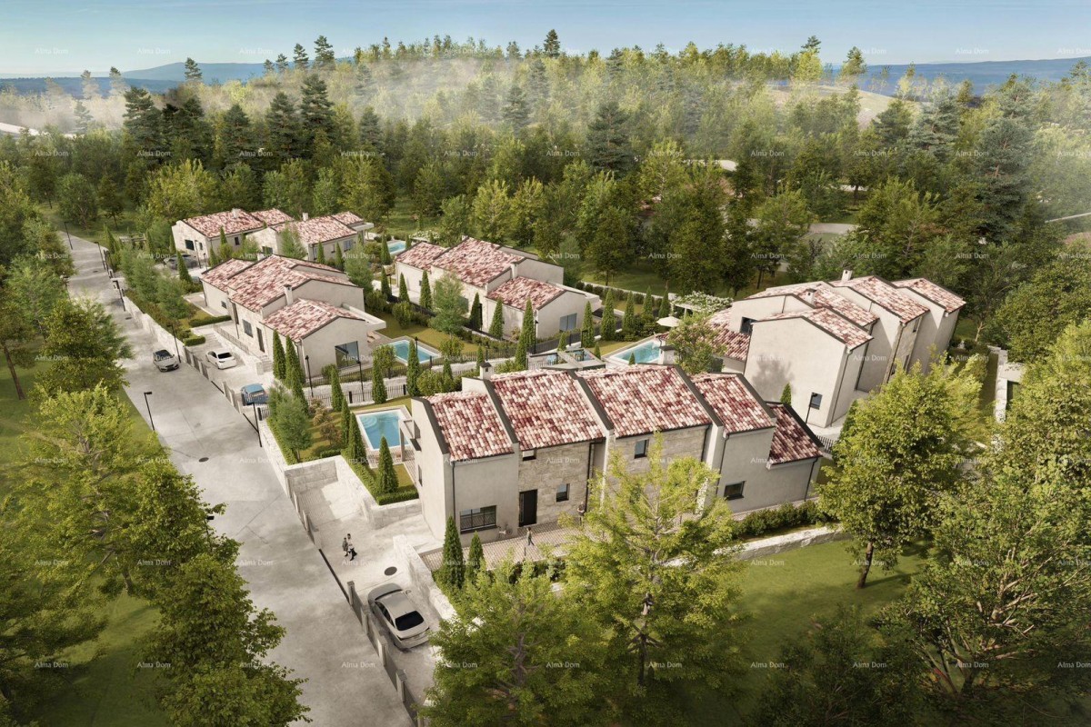 BARBAN - Gradbeno zemljišče s projektom (dupleks), 15 minut do morja 2