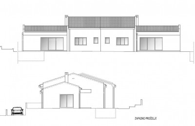 Moderna villa duplex con piscina in vendita, Kožljani, Barban!