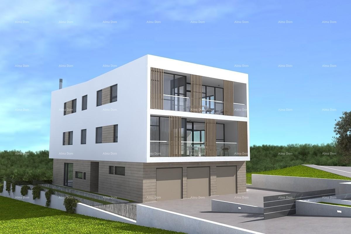 Novi, moderni, stambeni kompleks, Rovinj! Dvoetažni stan s parkirnim i garažnim mjestom! B4/A 3