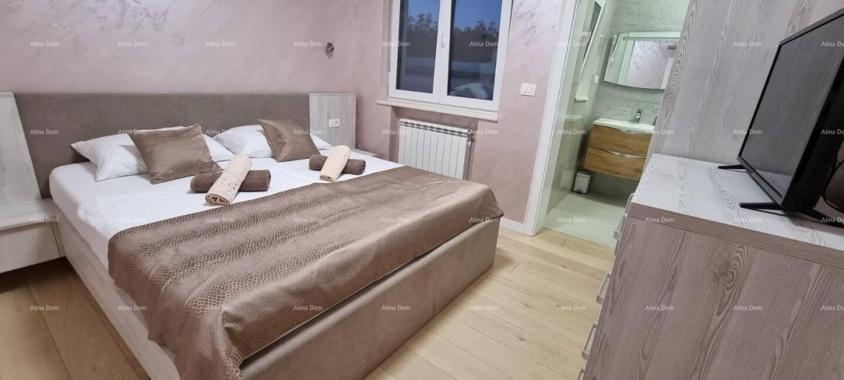 The Scar of the Town of Svetvinčenat. A Double House Surrounded by Greenery. 9