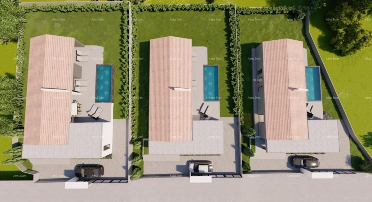 Sale of a house with a swimming pool under construction, near Duga Uvala! Only 2 km from the beach! 7