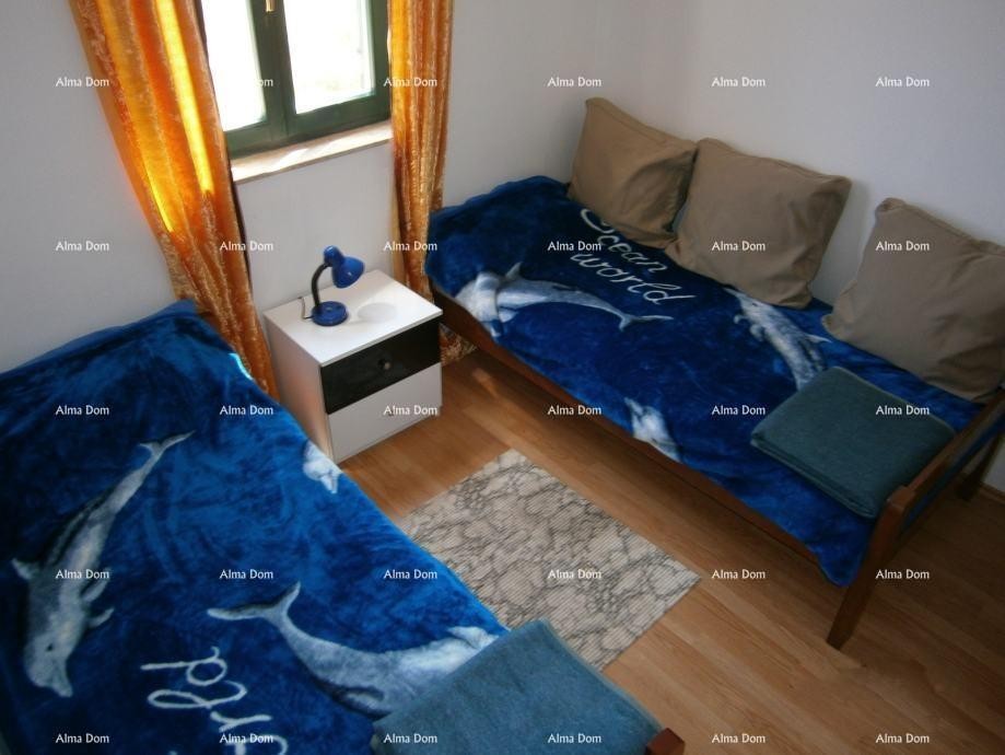 Умаг - Замбратия, четырехкомнатная квартира (3 спальни), 200 м от моря 12