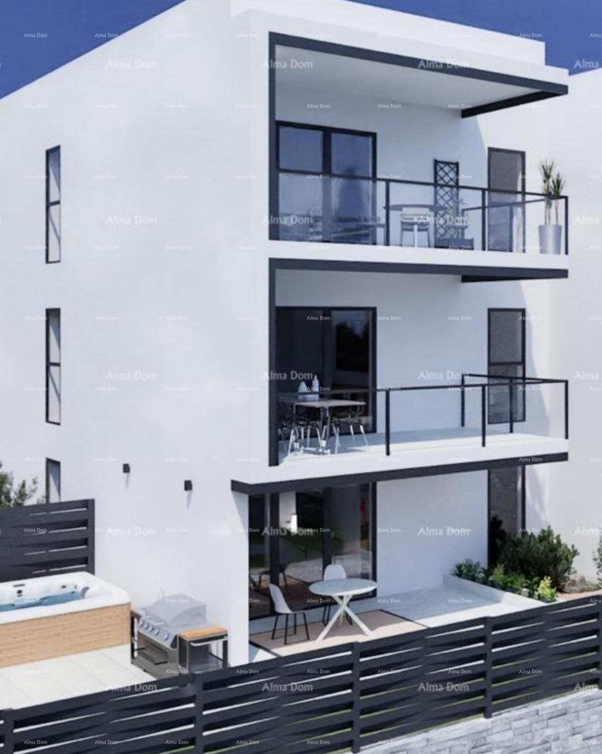 Peroj! Vendita di un appartamento in un nuovo progetto residenziale, a soli 200 m dal mare. 5