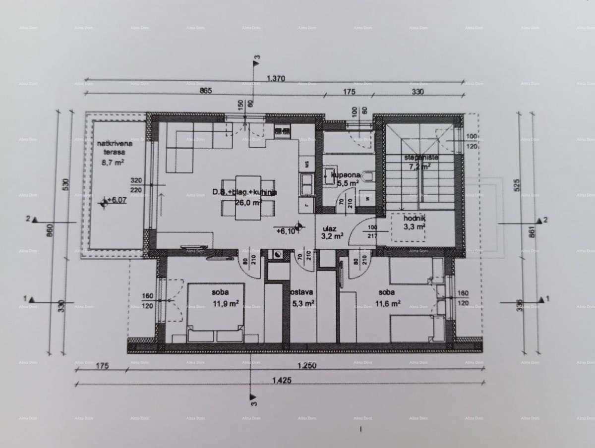 New project – apartment in Valbandon, 650 m from the sea 10
