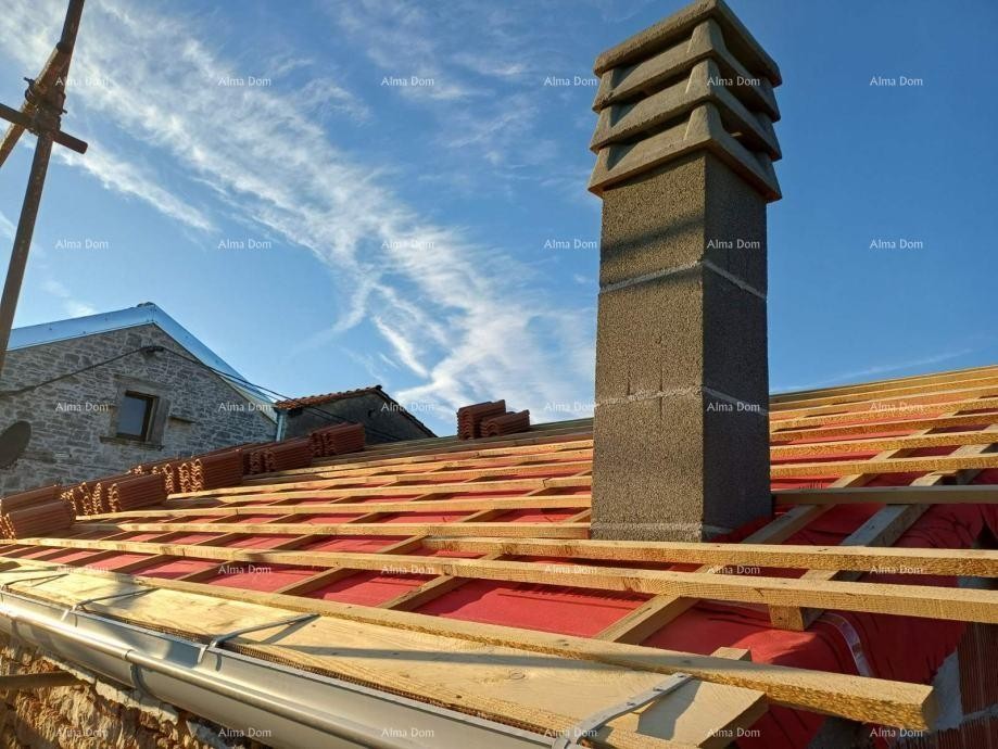 Samostojeća kuća u izgradnji – Tinjan 8