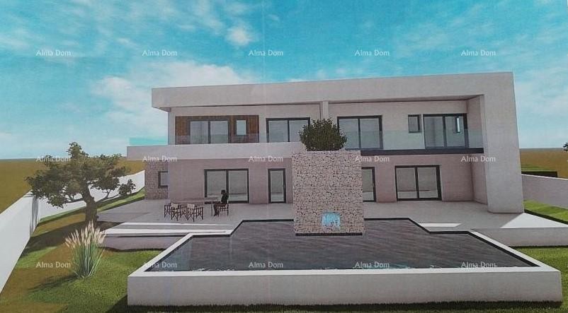 Павичини, Строительный участок 800 м² с готовым проектом 1
