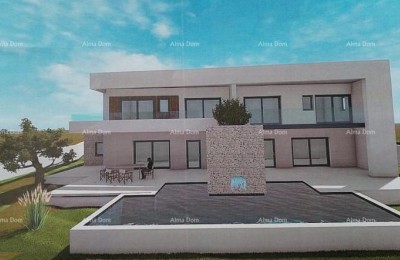 Павичини, Строительный участок 800 м² с готовым проектом