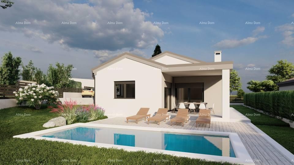 Продается дом-одиночка с бассейном в процессе строительства 3