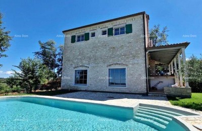 An exclusive villa with a swimming pool in Vižinada is for sale