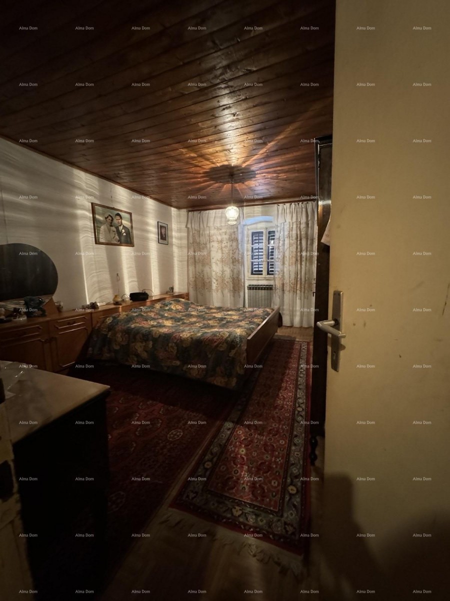 A house with a yard near the center, Buje! 7