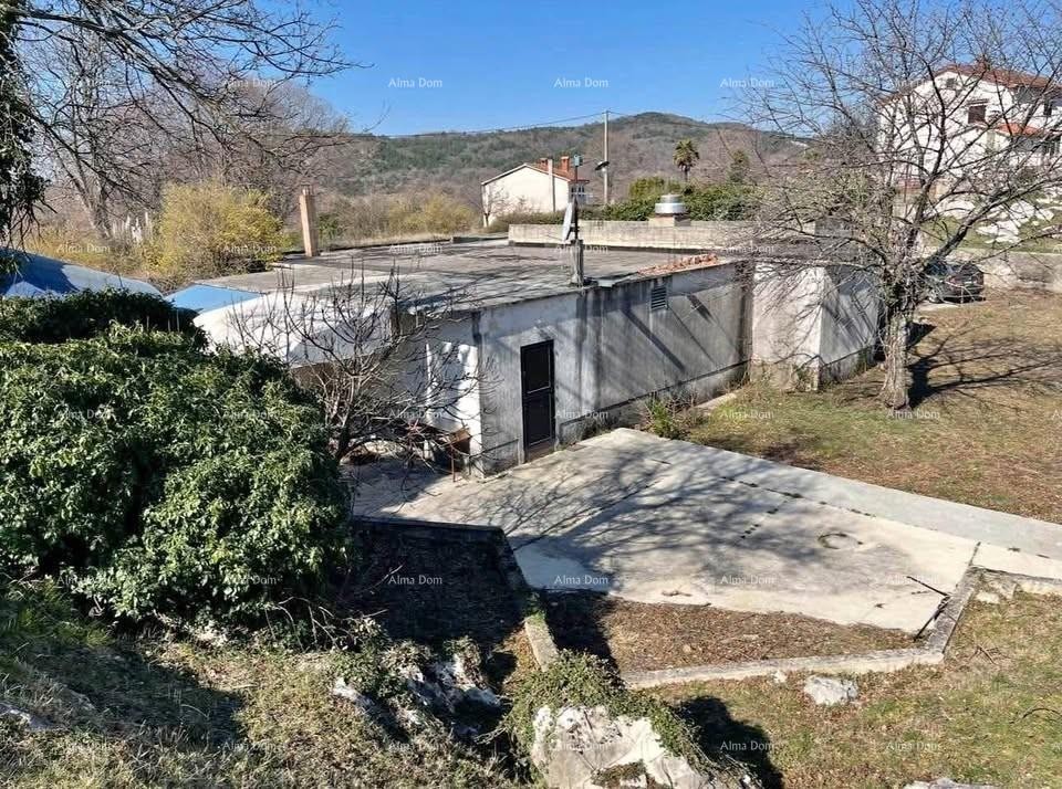 ISTRIA Lupoglav, unfinished building with land and permission for extension 4