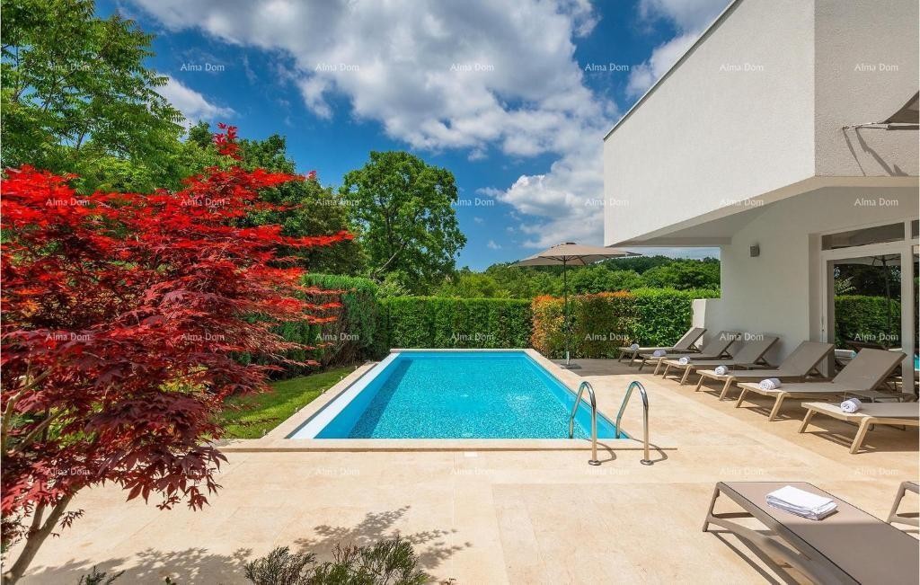 Žminj. Izuzetna moderna vila, okružena netaknutom prirodom. 5