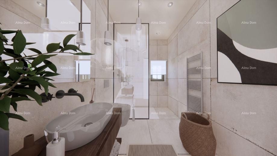 Prodaja - kombinirano zemljišče z idejnim projektom in pogledom na morje, Grožnjan! 7