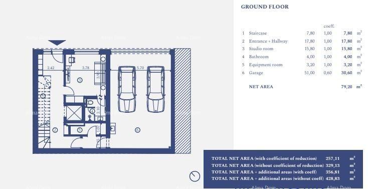 UMAG, Villa indipendente in un lussuoso resort! Vista mare! V 32 17