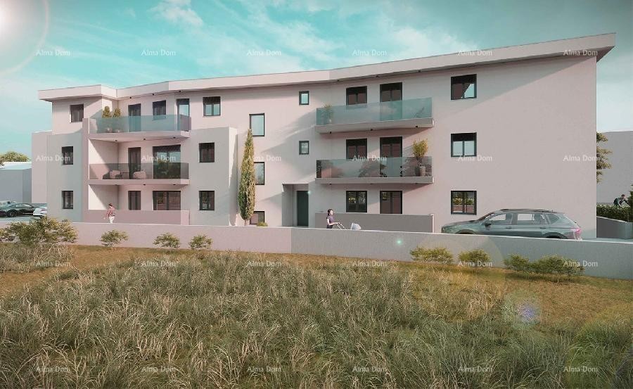 Na prodaj stan v novem stanovanjskem projektu s parkirnim mestom - v Štinjan! 7