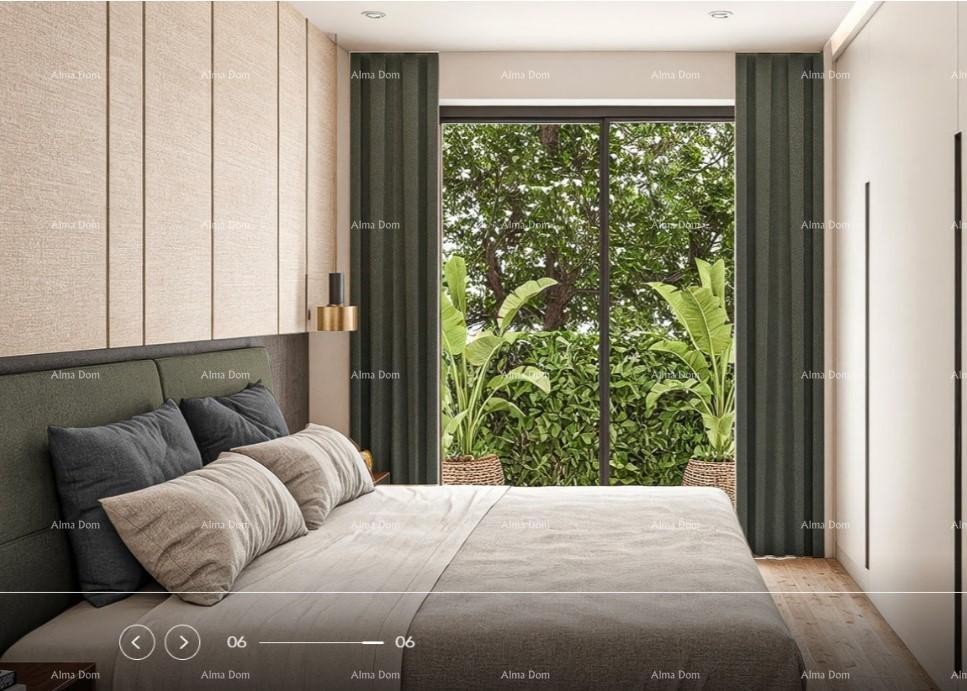 RESERVED - ПРЕМАНТУРА — квартира с садом и бассейном, 500 м от моря (101) 3