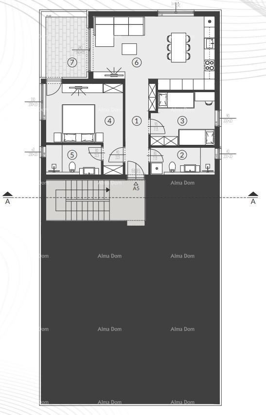 Vendita di appartamenti in moderna nuova costruzione con piscina, vicino a Fažana! 12