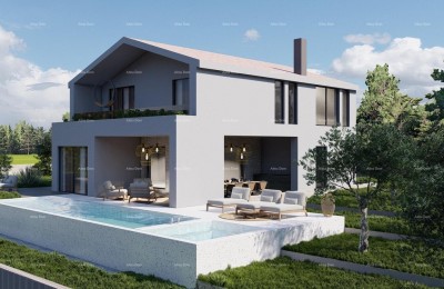 Tinjan – Building land of 1,152 m² with permit and project for a house with a pool
