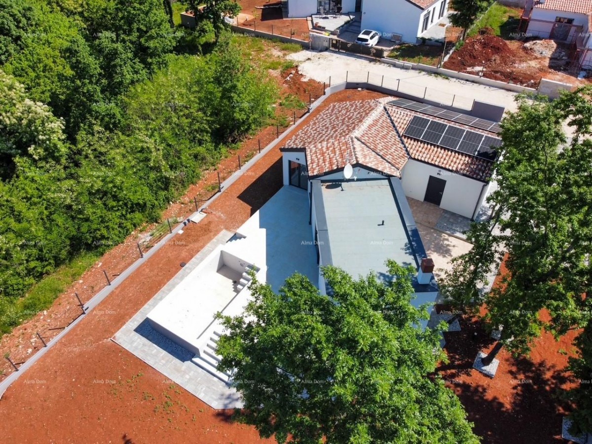 KOŽLJANI - Moderní dům s bazénem. Blízko lesa, 15 minut k moři 36