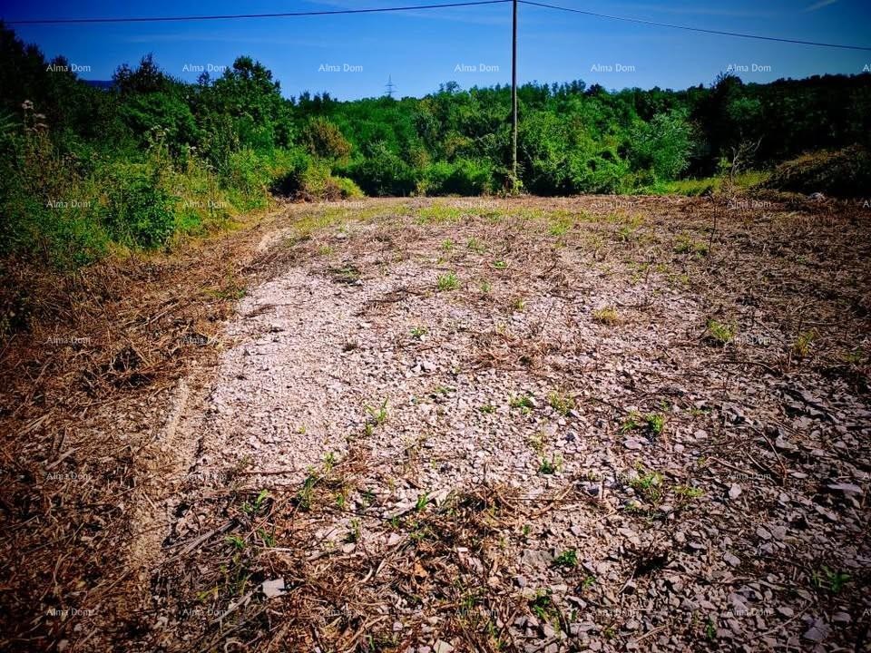 Istria, Kršan, we are selling two building plots with permits. 4