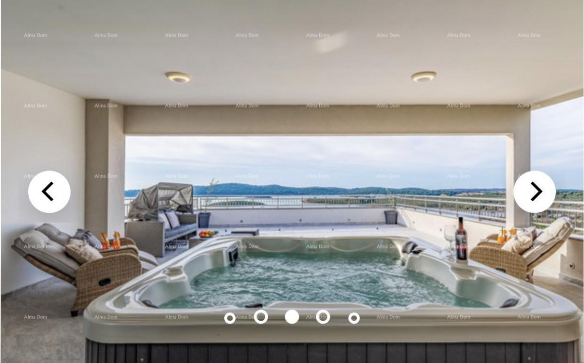 Čudovita vila s pogledom na morje. POMER 6