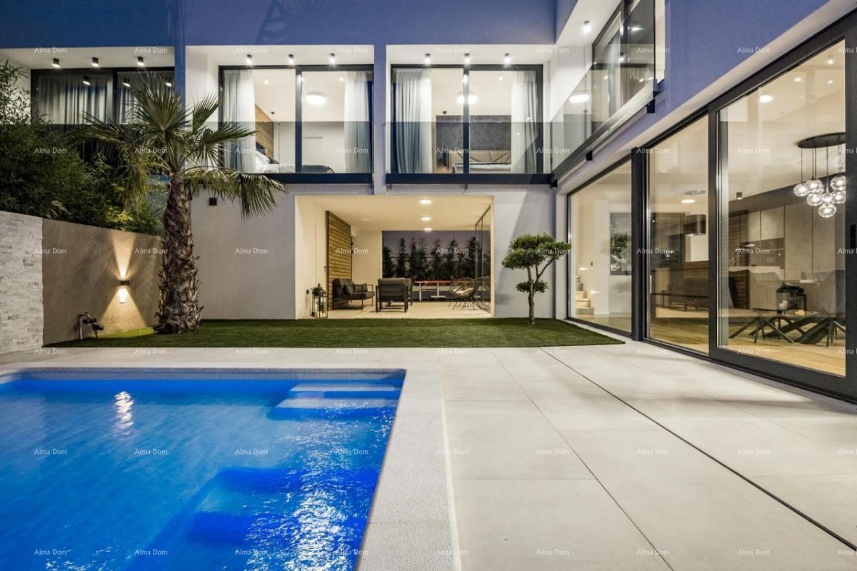 Медулин! Современная вилла. 10