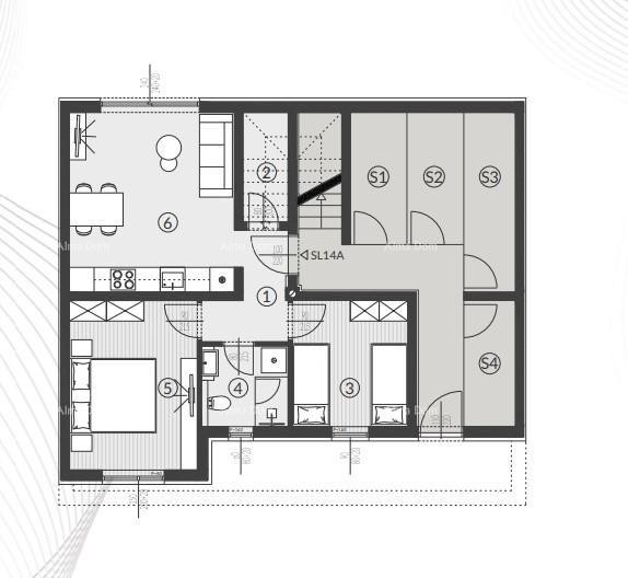 Vendita di appartamenti nel nuovo complesso residenziale, Štinjan! 14A 11