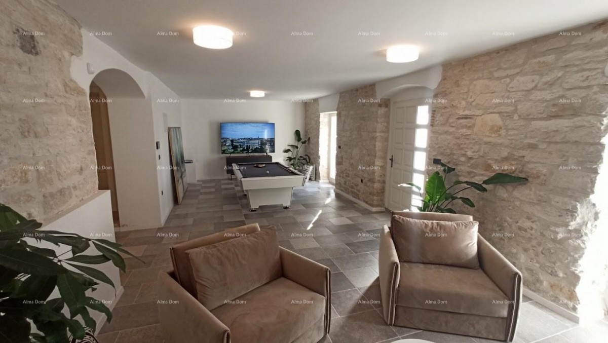 Pula Veruda Прекрасная, полностью отреставрированная австро-венгерская каменная вилла с видом на море. 13