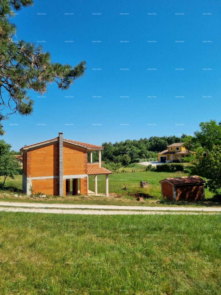 Prodaja samostojeće kuće u Roh-Bau fazi s okućnicom  - Pazin okolica 12