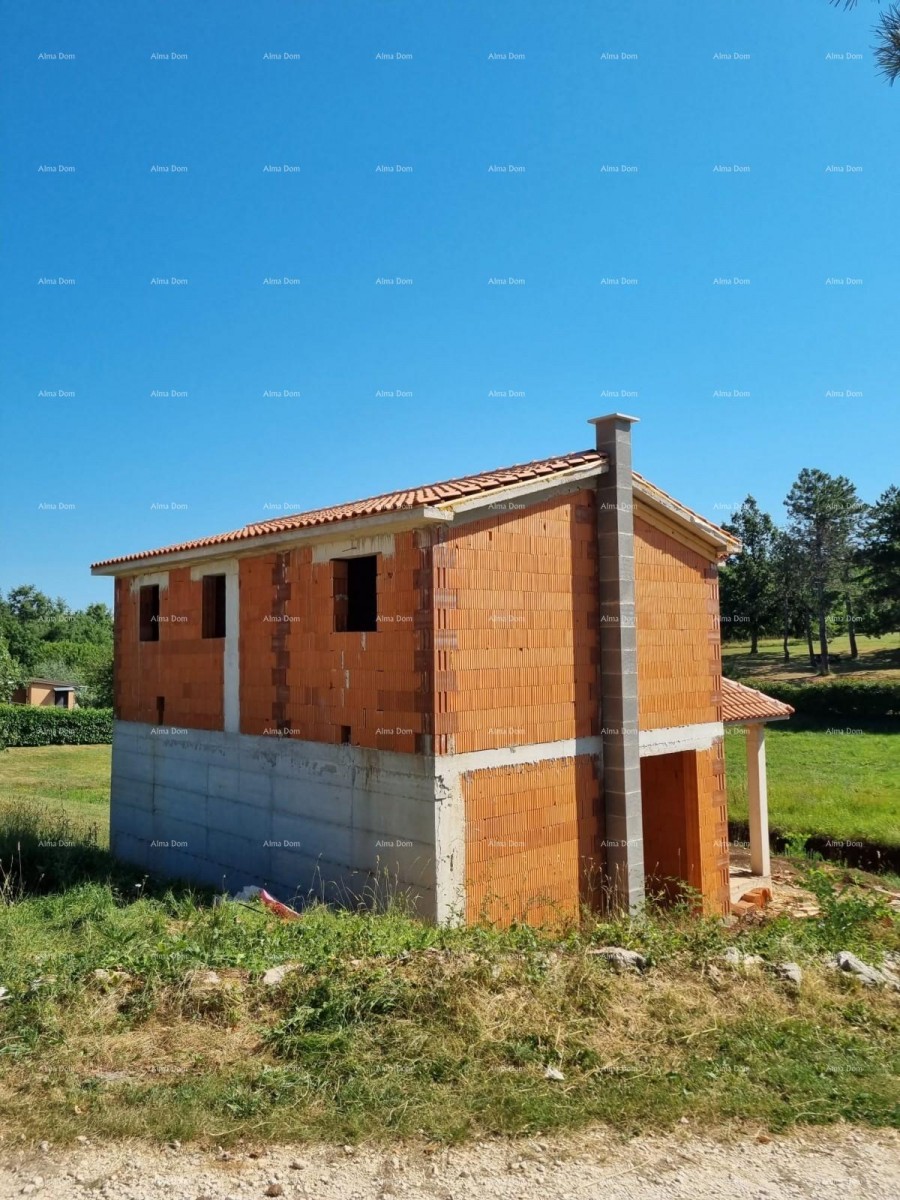 Prodaja samostojeće kuće u Roh-Bau fazi s okućnicom  - Pazin okolica 6