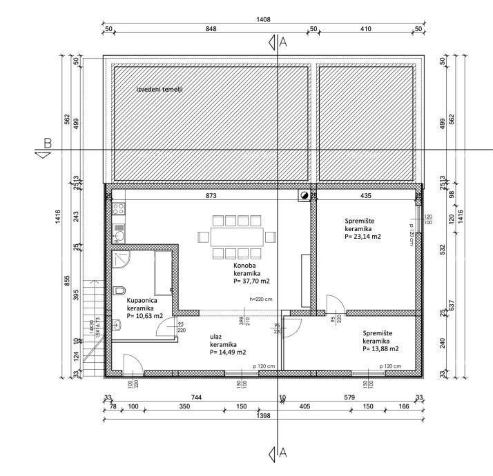 The beautiful estate for sale is surrounded by forests and vineyards, offering views of Gračišće and Učka! 16