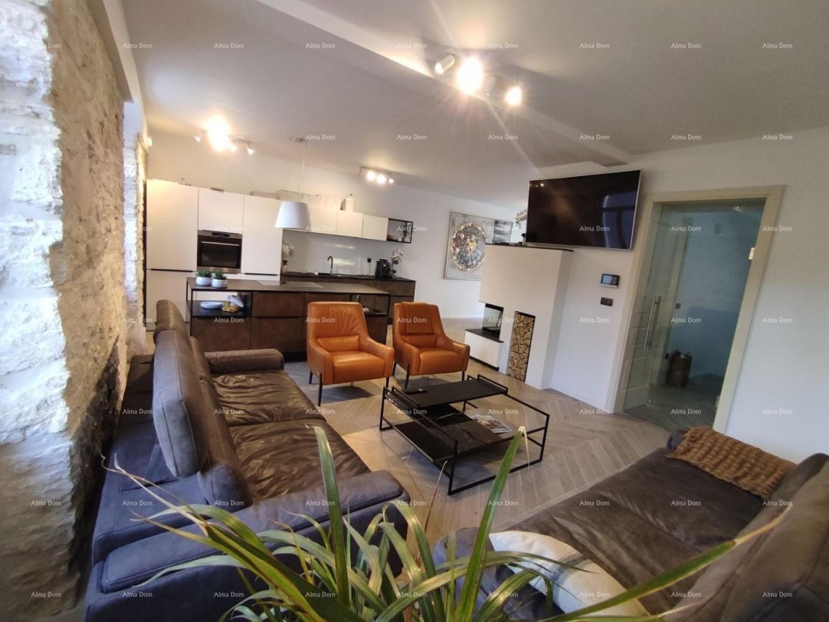 Pula Veruda Прекрасная, полностью отреставрированная австро-венгерская каменная вилла с видом на море. 16