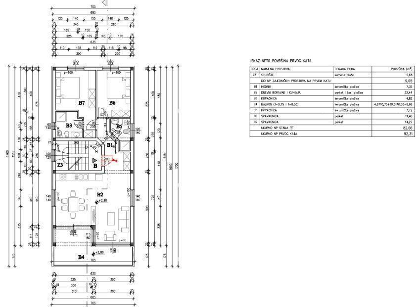 Mukalba, Medulin – moderan stan 88,44 m², novogradnja ob morju 23