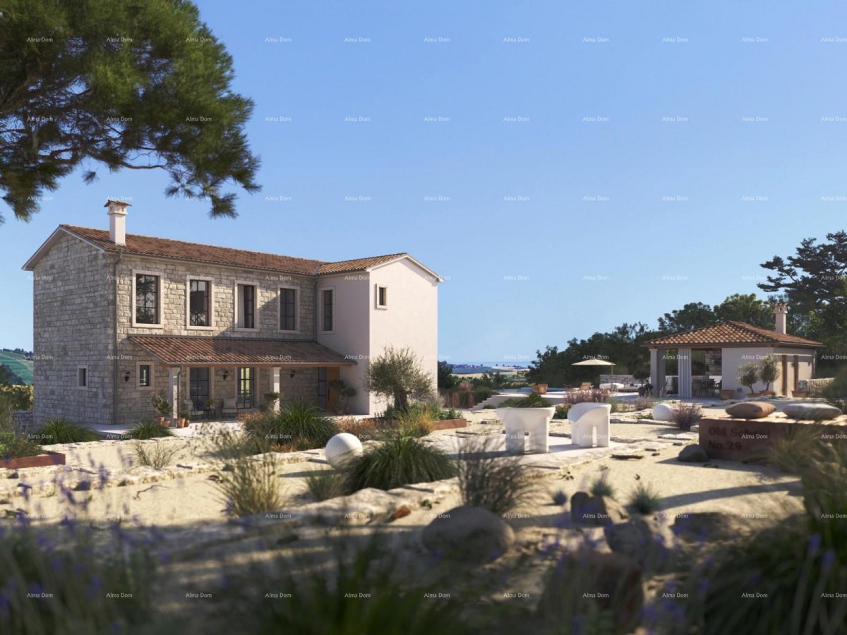 Prodaja - istarska kamena kuća u fazi renovacije, blizina Cerovlja! 3