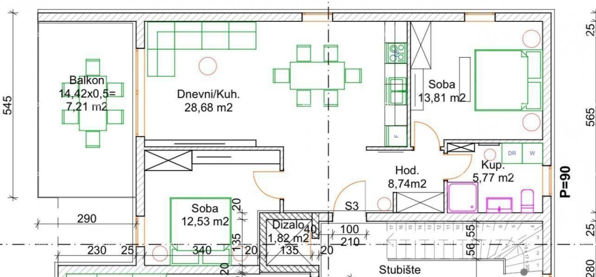 Peroj! Vendita di un appartamento in un nuovo progetto residenziale, a soli 200 m dal mare. 2