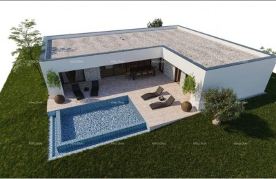 Project for a new build villa in Medulin!