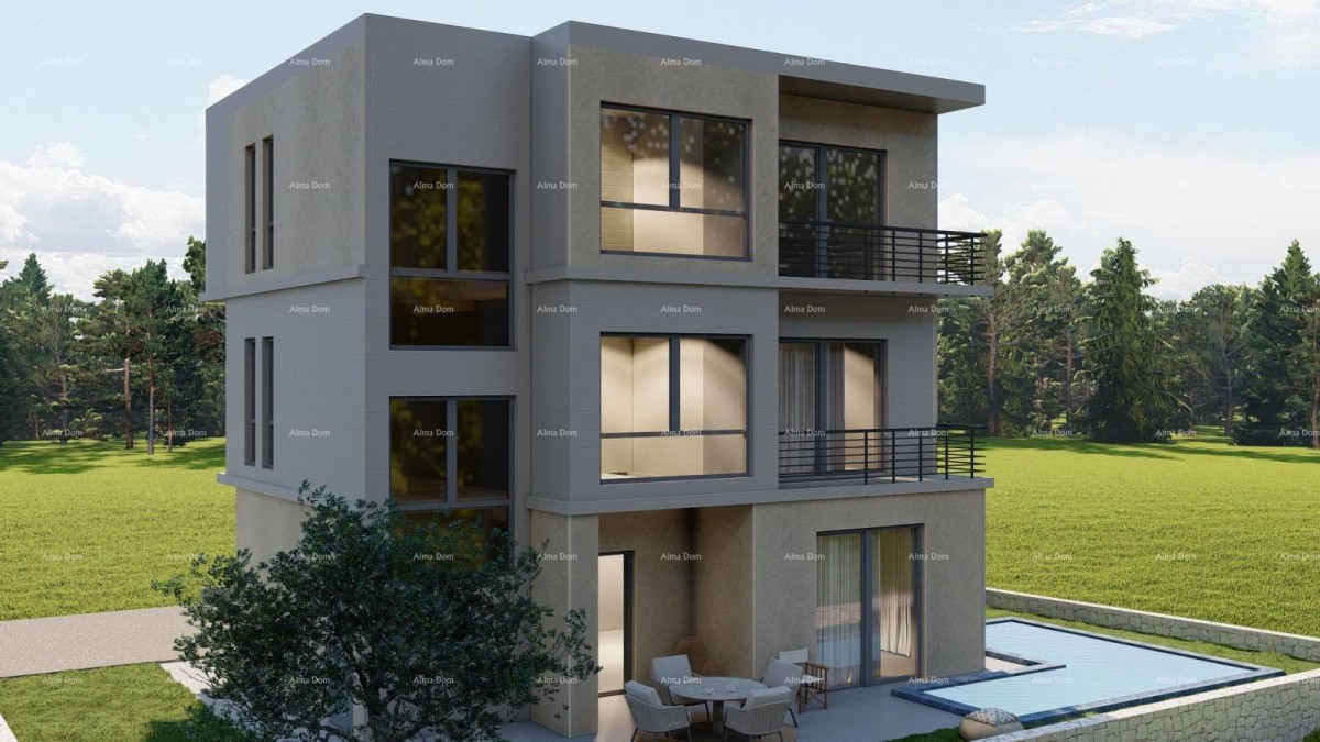 Construction has begun! A small residential building with only three apartments! 2