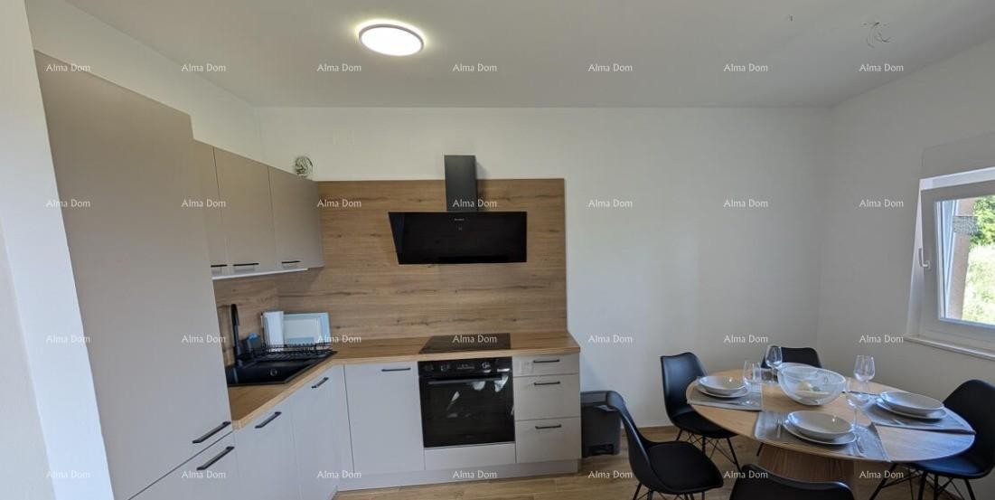 BRTONIGLA, ISTRA – Moderan 3-soban apartman s vrtom i dva parkirna mjesta 15