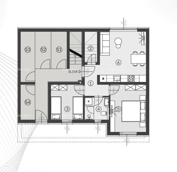Prodaja stanova u novom stambenom kompleksu, Štinjan! 15A 13