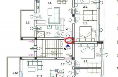 Продажа - квартира на 1-м этаже в новостройке - здание всего с 4 квартирами, Пула! S2