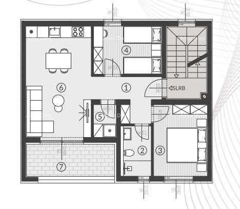 Vendita di appartamenti con posto auto nel nuovo complesso residenziale, Štinjan! SLRB 9