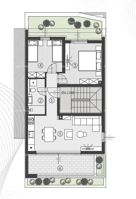 Prodaja stanova u novom stambenom kompleksu, Štinjan! 12D 13