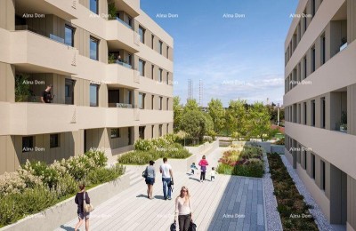 Продажа квартир в новом жилом проекте в эксклюзивном месте, в 300 м от моря, Пула, Веруда!