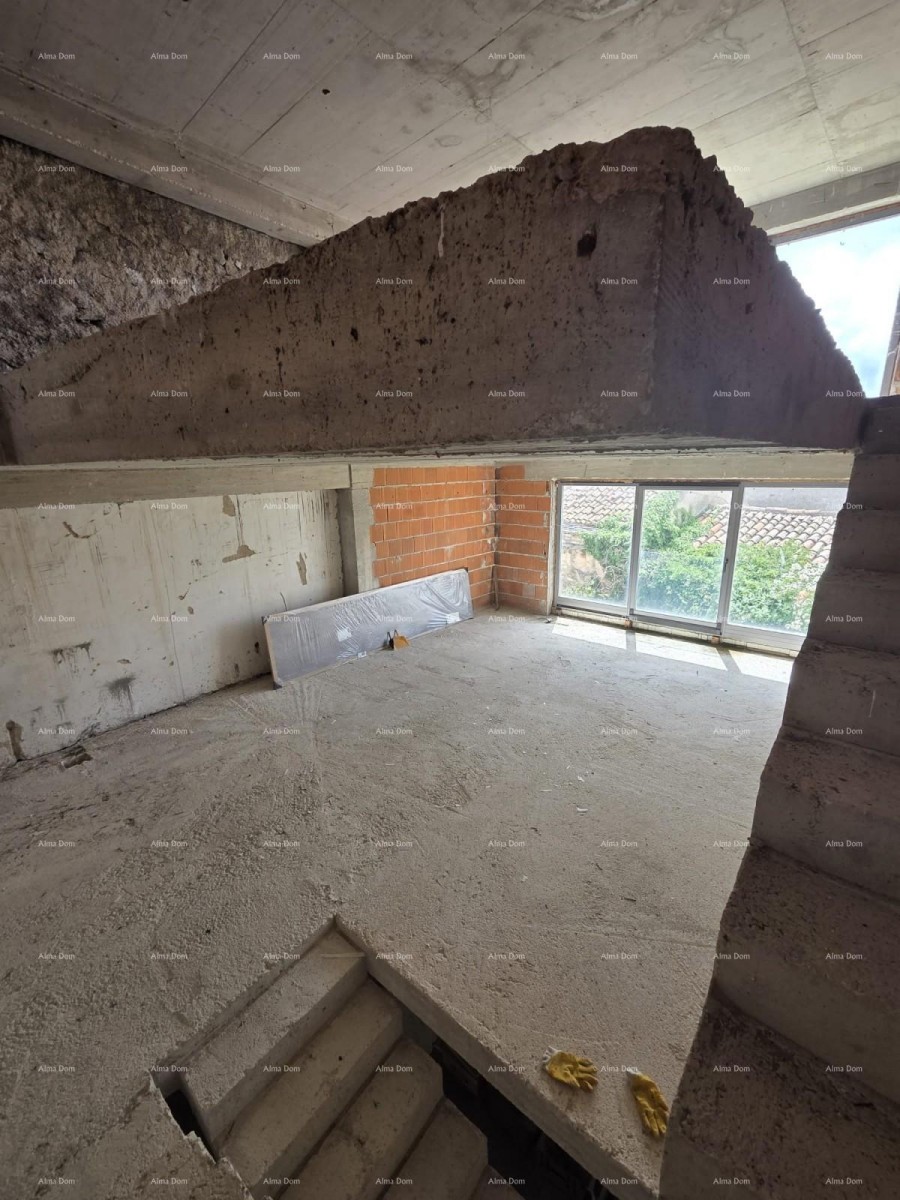 In vendita casa in fase rohbau con vista panoramica – Galižana, Istria 6
