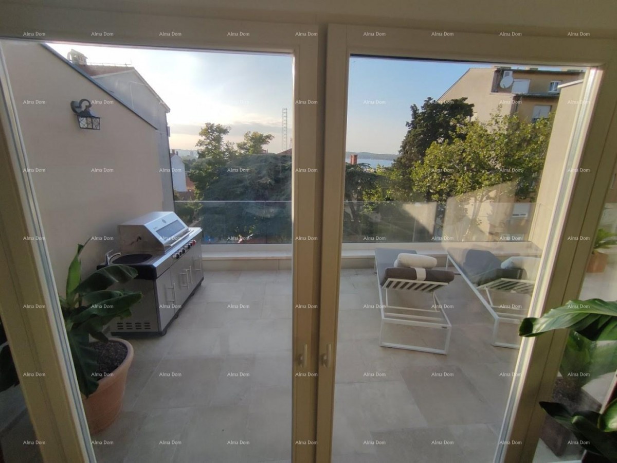 Pula Veruda Прекрасная, полностью отреставрированная австро-венгерская каменная вилла с видом на море. 7