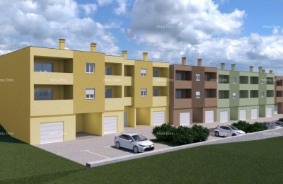 Vendita - Appartamento moderno in un nuovo complesso residenziale privato a Šijana, Pola! E-C