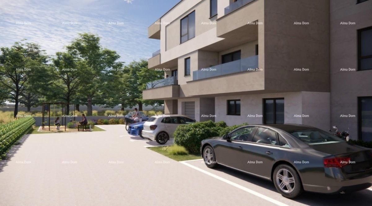 Продажа квартир в строительстве - новый жилой комплекс, Пула! Квартира A Зг. A3 4