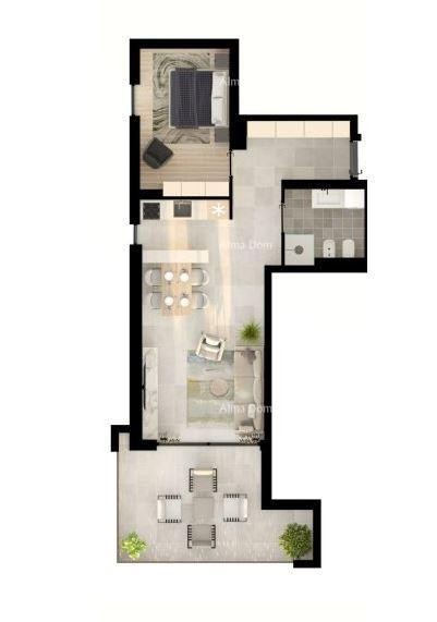 UMAG! Modern apartment in a top residential complex near the sea, S82 5